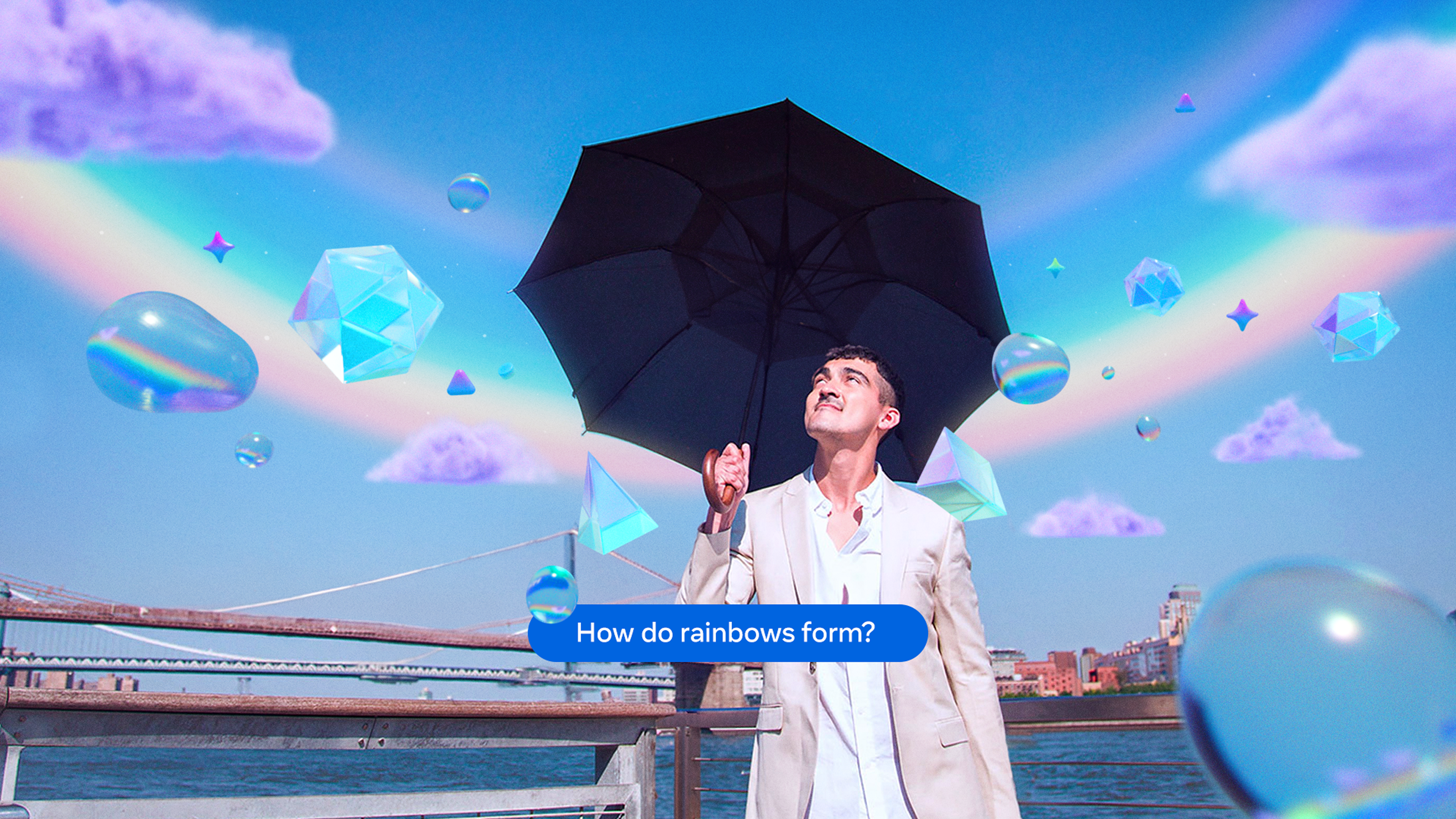 man walking in front of textured wall