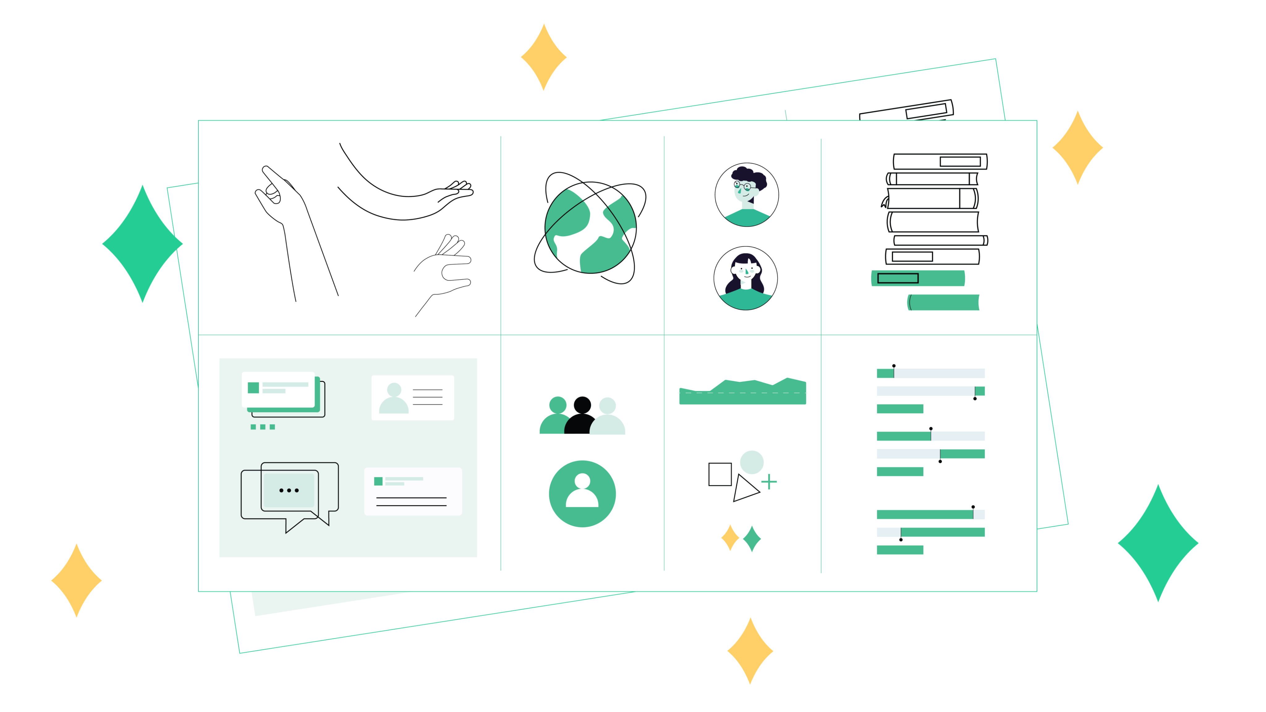 crowd of people on a town square